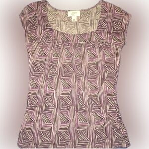 Ann Taylor LOFT Square Neck Top XXS Petite